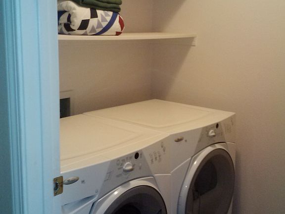 Separate laundry room