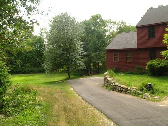 Newly paved driveway
