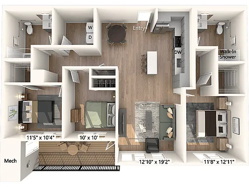 Floor plan CM03-1387sf-2303