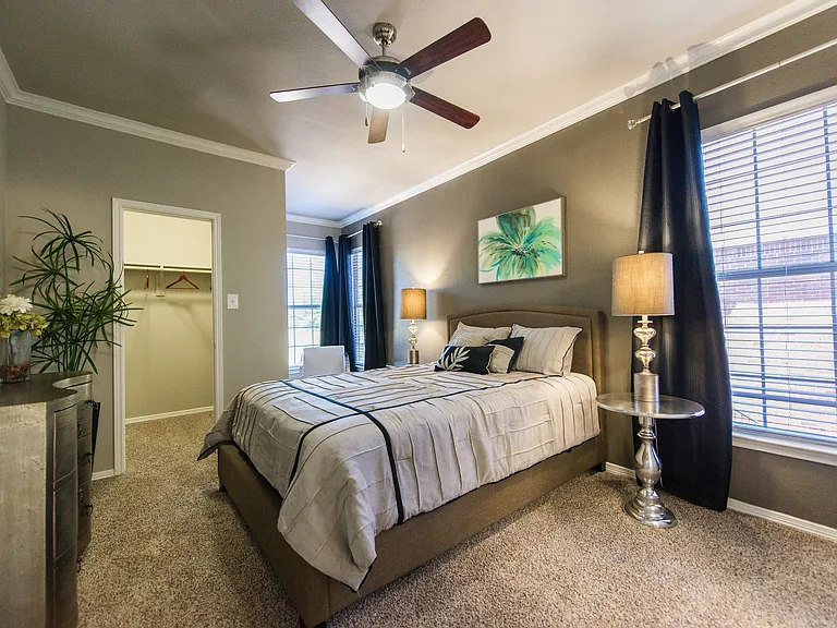 Bedroom with Walk-In Closet