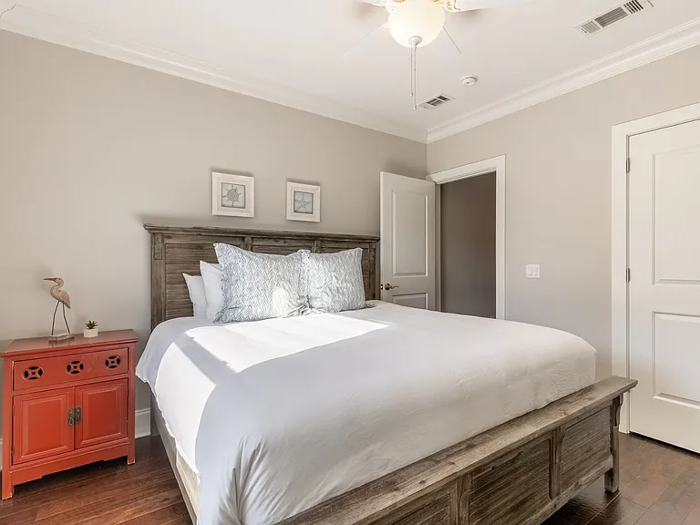 Upstairs king bedroom bedroom with en suite bathroom