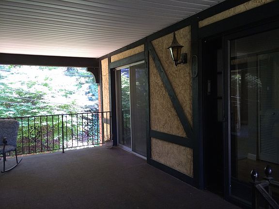 Patio, front door, and sliding door.