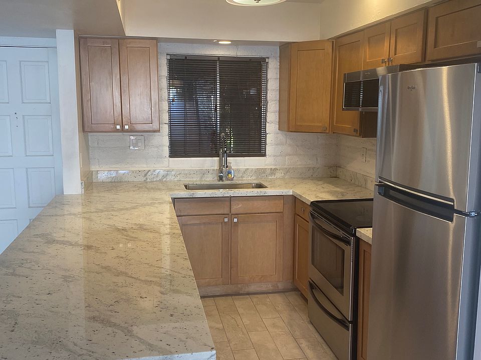 Kitchen and entry.