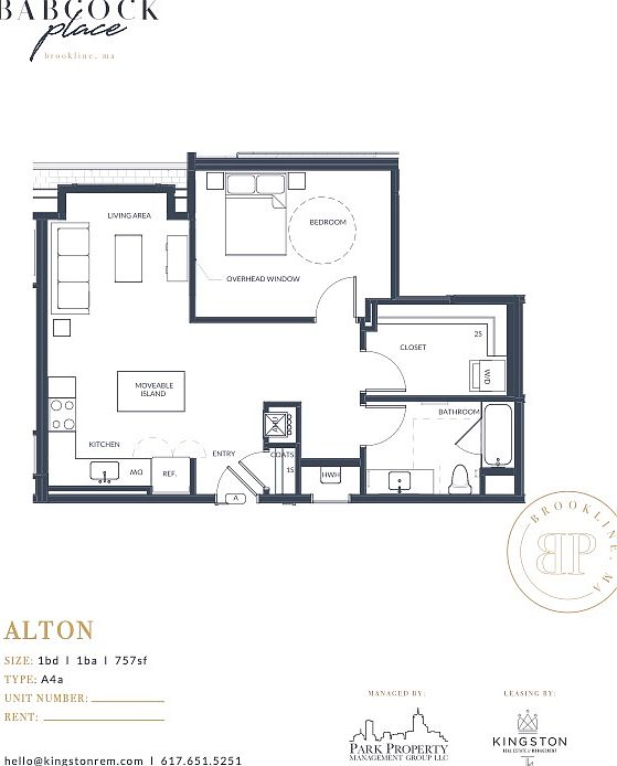 1st image of 134 Babcock St #415