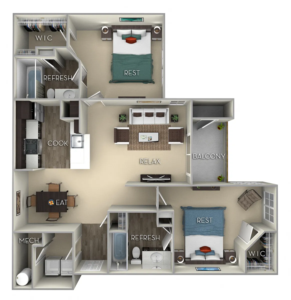 Floor plan Cardinal