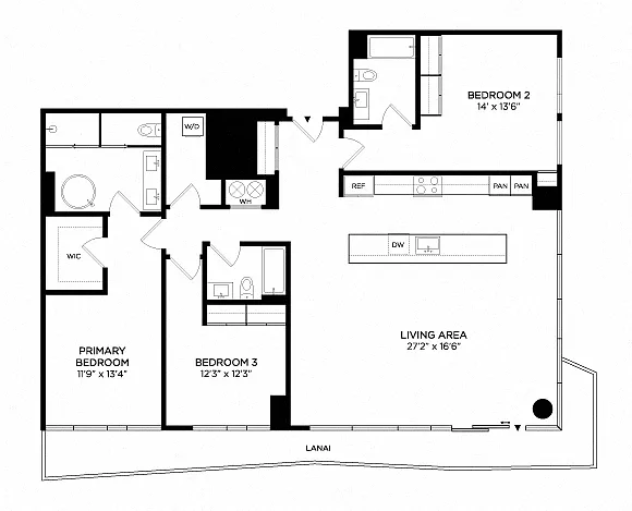 Floor plan 3E