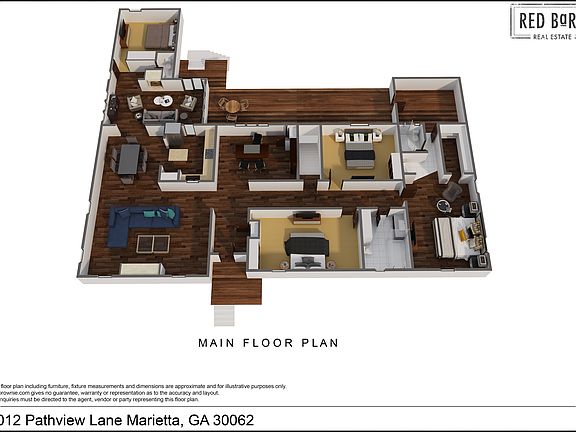 Main Level Floor Plan