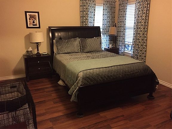 Spacious master suite.