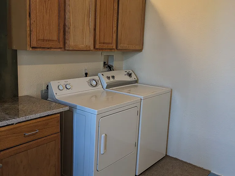 Laundry area