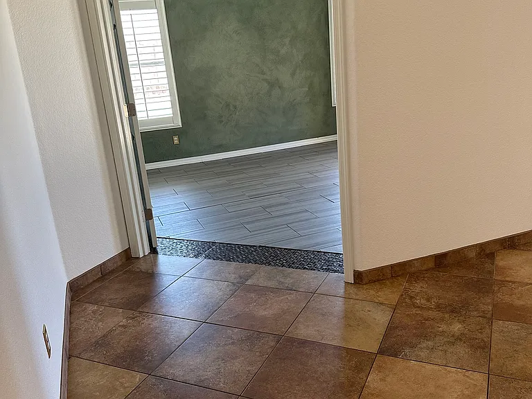 french doors to primary bedroom