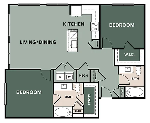 Floor plan B3