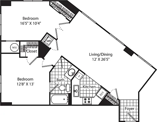 Floor plan C1