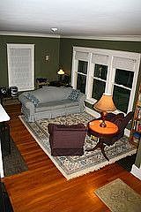 Spacious rooms and warm hardwood floors