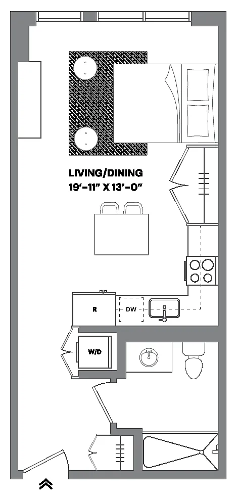 Floor plan 0B