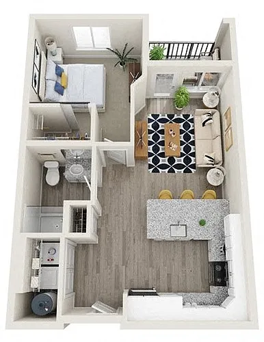 Floor plan Blackoak