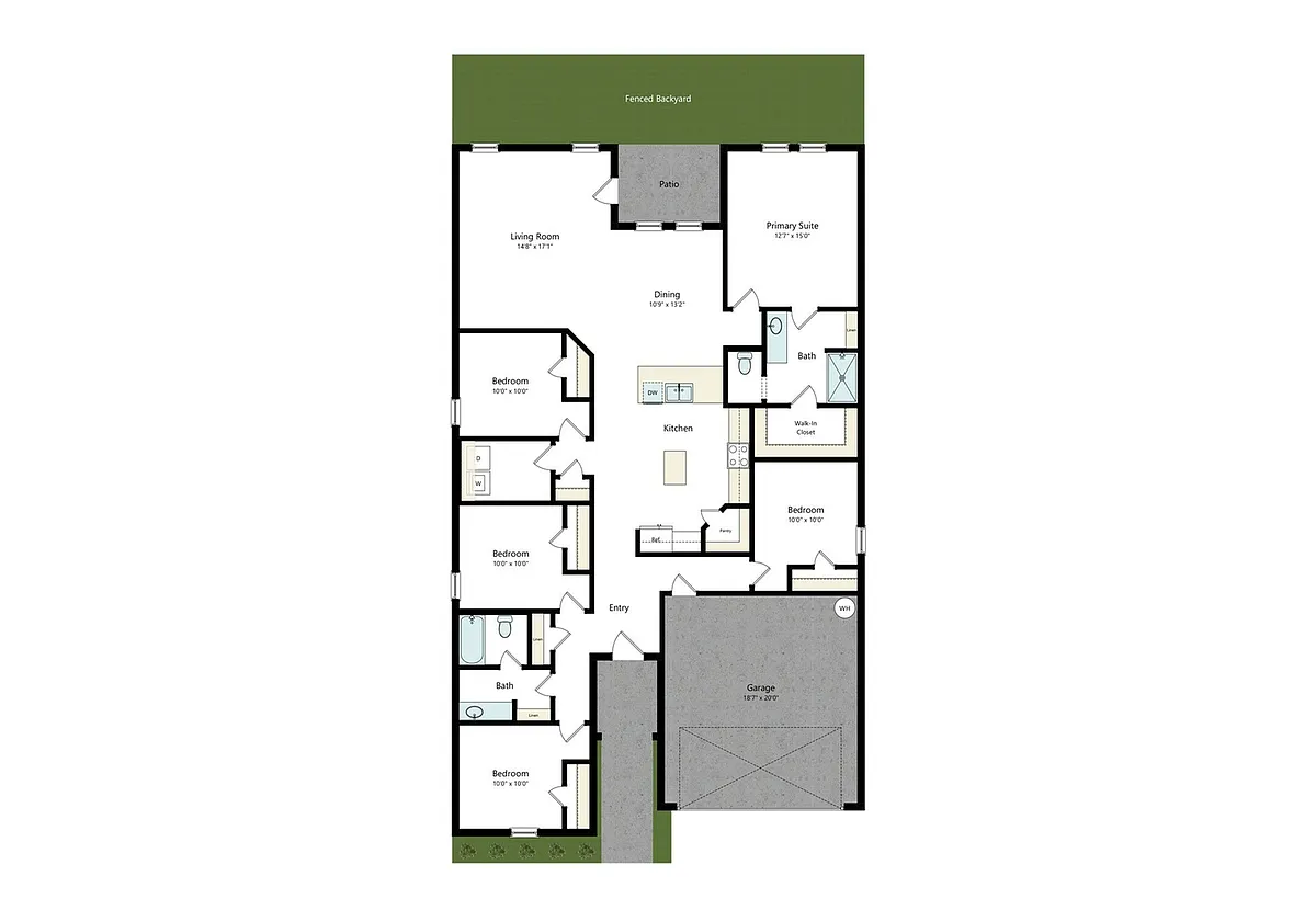 Floor plan Sesame