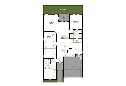 Floor plan Sesame
