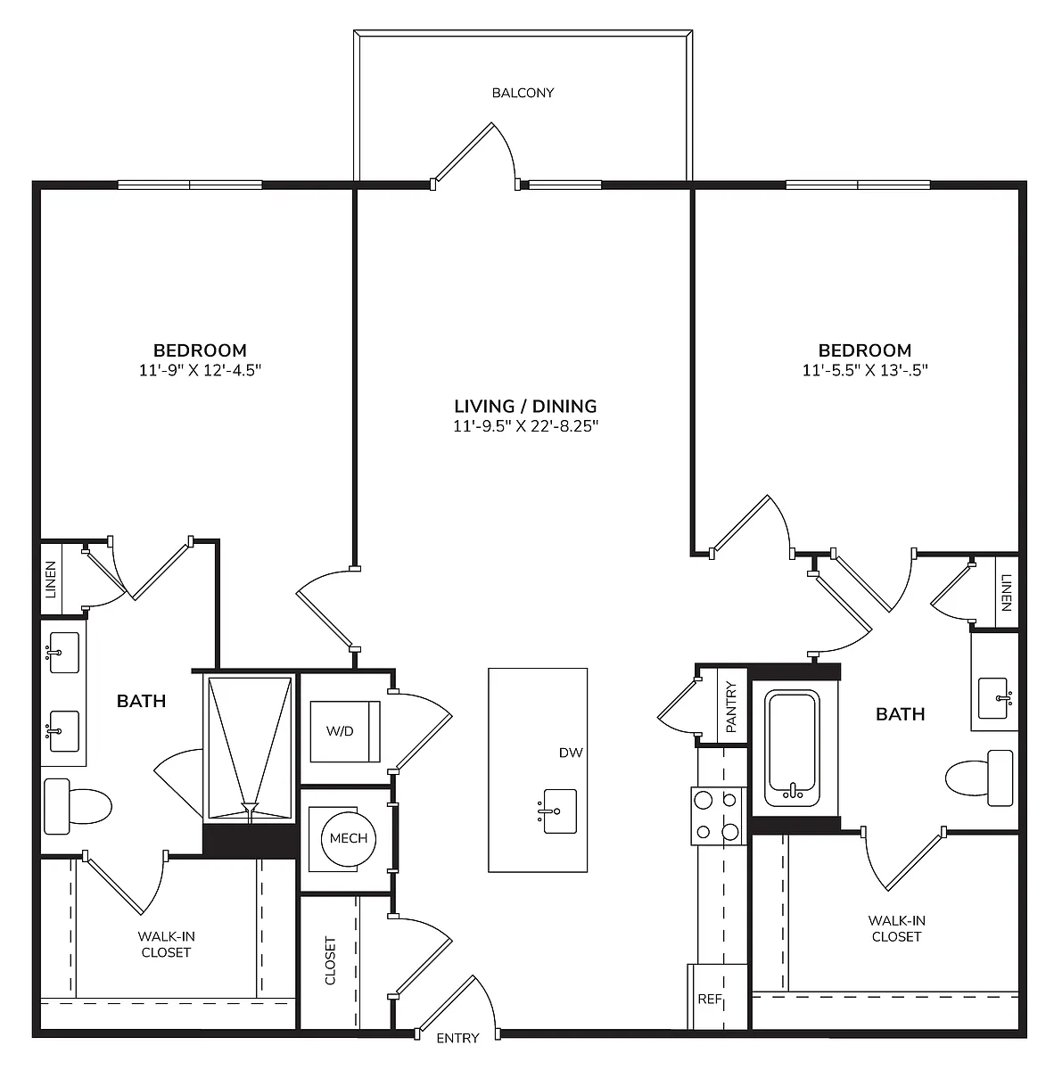 Floor plan B1