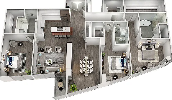 D7 The Eleanor 2470 sq ft (Unit 4003) 3-3.5 D7 The Eleanor 2470 sq ft (Unit 4003) 3-3.5