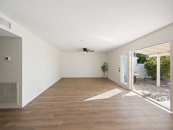 Great Room living space opens to back yard