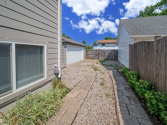 Driveway to garage