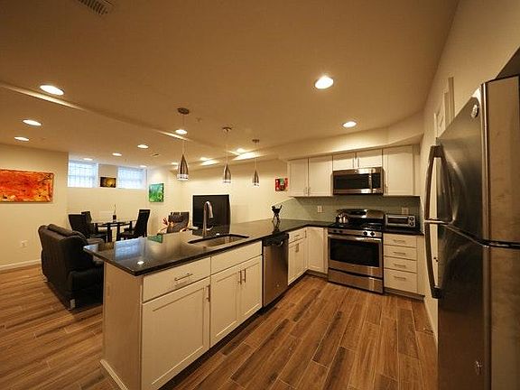 Kitchen and Living Room