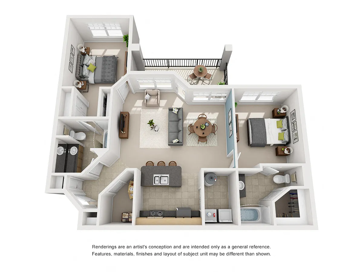 Floor plan B2