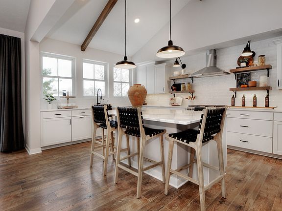 Rustic Farmhouse Look kitchen