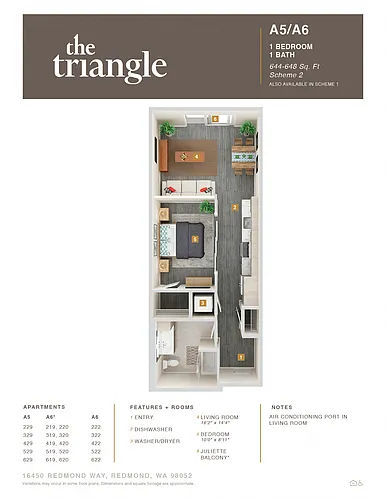 Floor plan A6