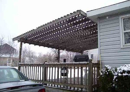 Side View of Deck
