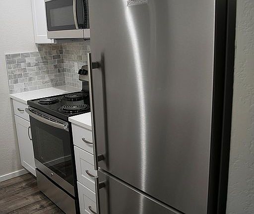 Stainless steel appliances