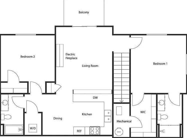 TIMBER CAMP LUXURY APARTMENT HOMES — Photo 15