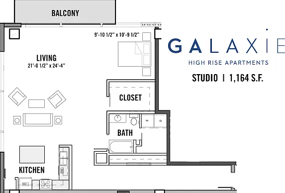 Galaxie High Rise Apartments — Photo 39