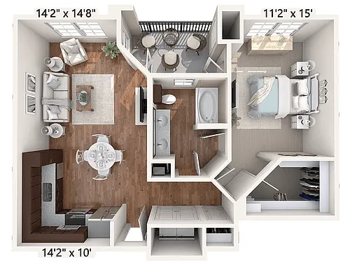 Floor plan Capri