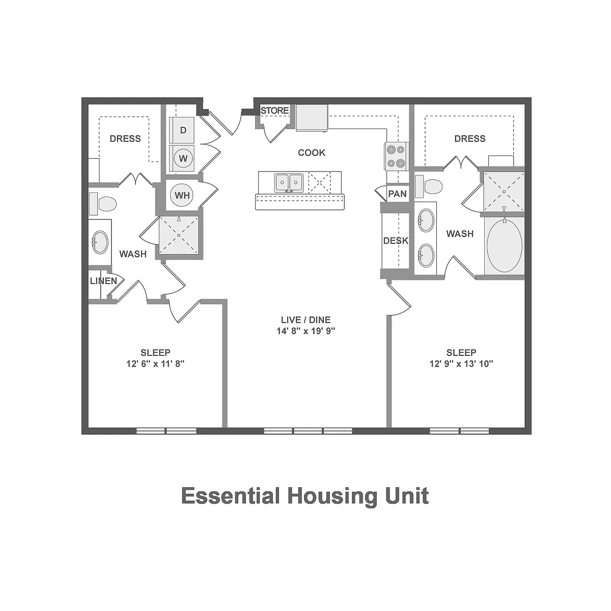 Floor plan C5.P8