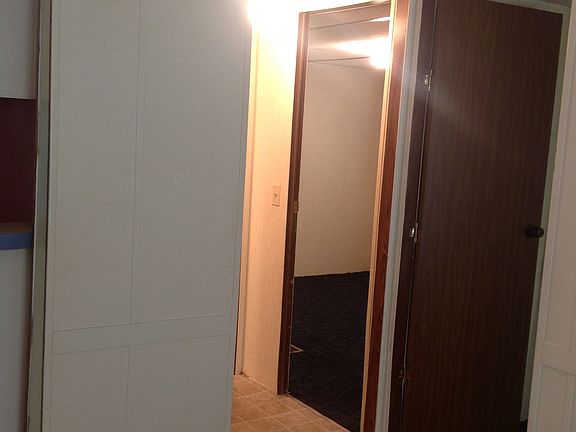 Living space to hall and two bedrooms