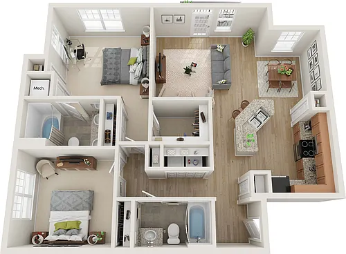 Floor plan Belvedere