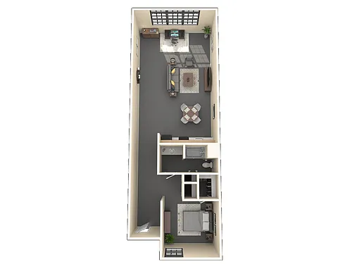 Floor plan Loft C