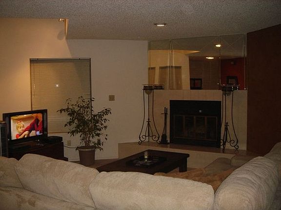 Living w/ fireplace