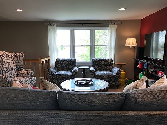 Family Room and window overlooking the backyard...