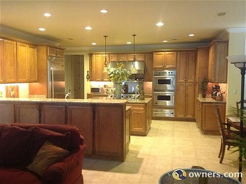 Viking appliances in lg. kitchen