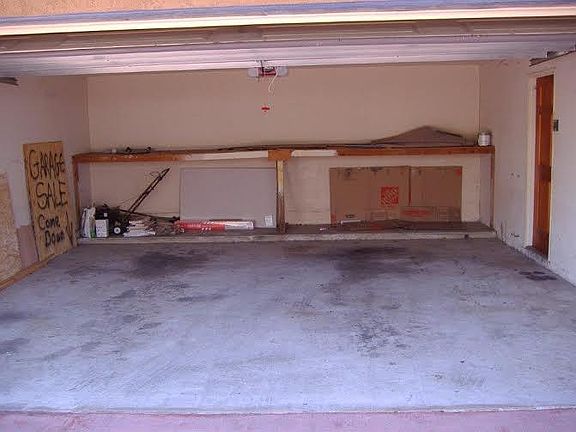 garage two cars and extra storage