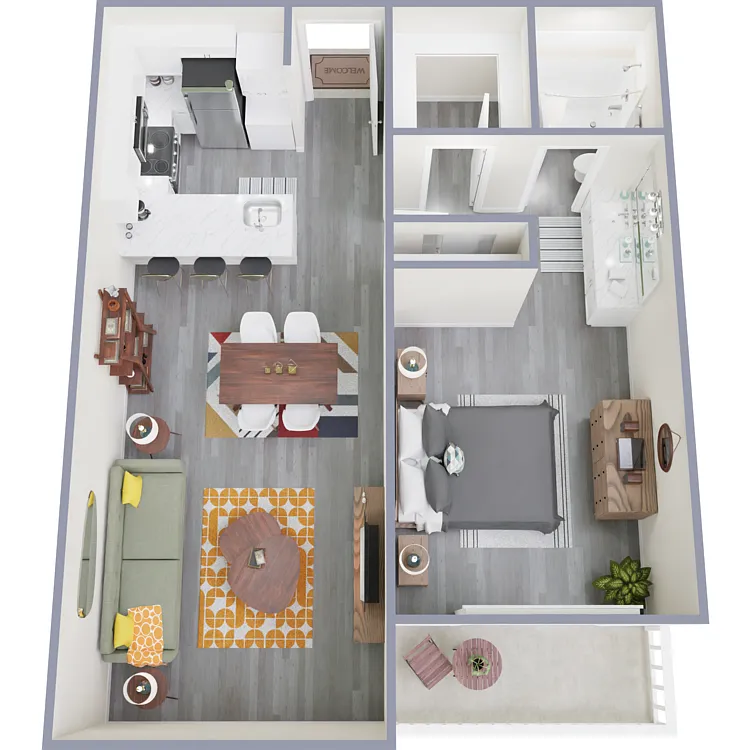 Floor plan A1