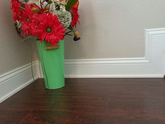 5 inch baseboards throughout the Townhome