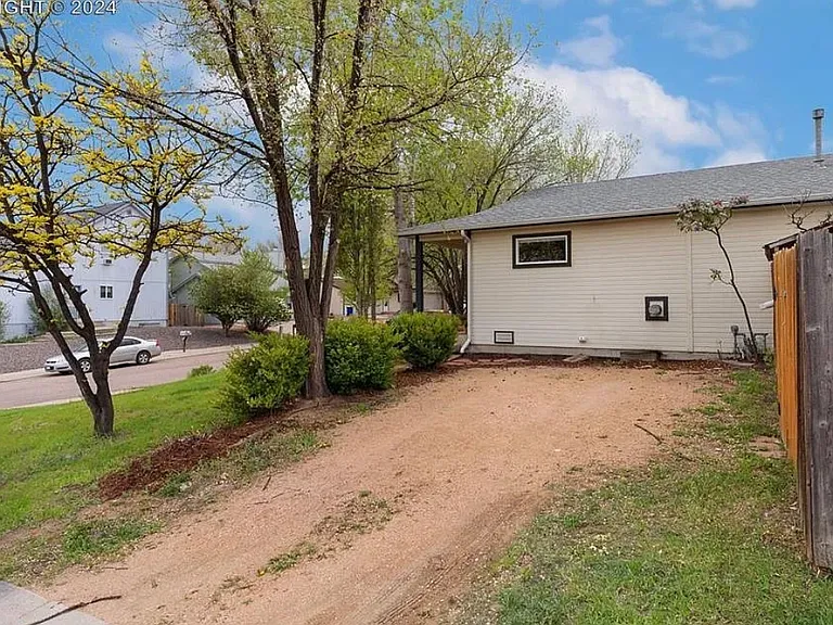 Side driveway.
