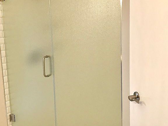 New huge shower in Master 