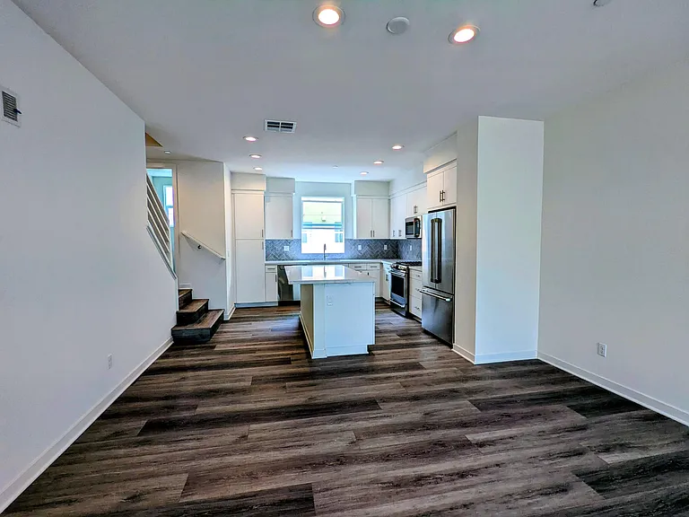 2nd floor (Kitchen, & Living room)