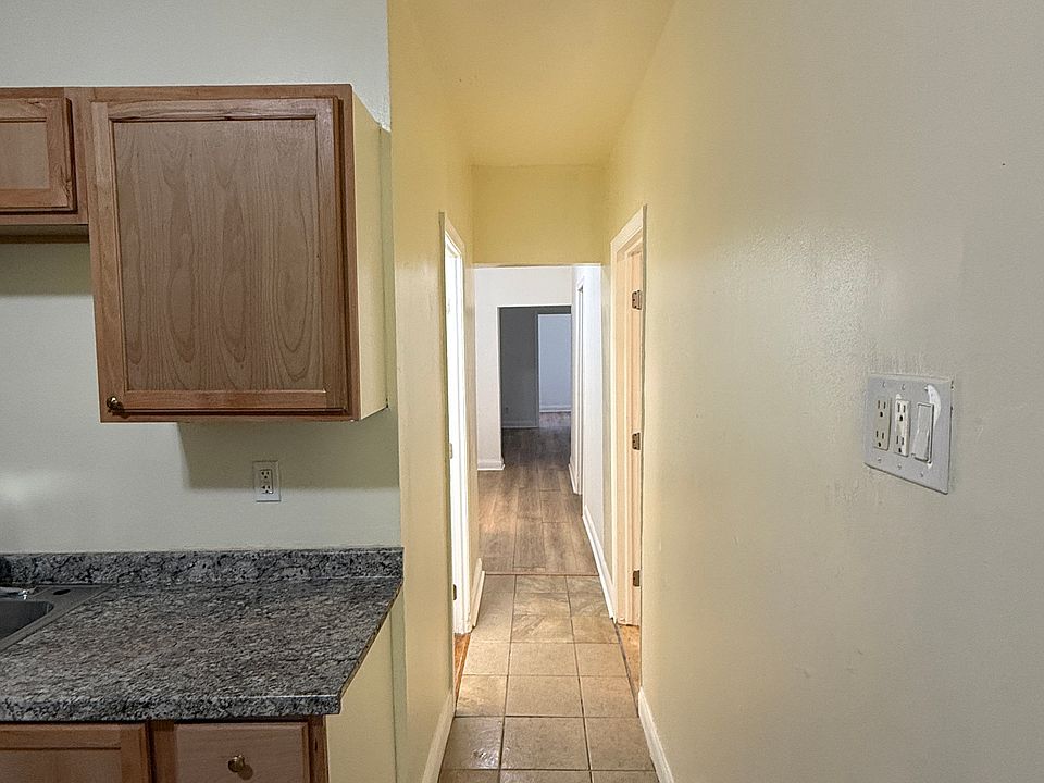 Hallway from Kitchen to Bedrooms & Living room