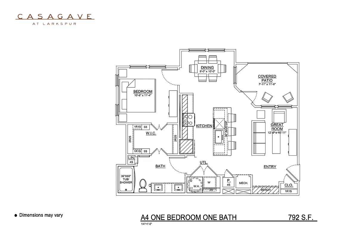 Floor plan A4