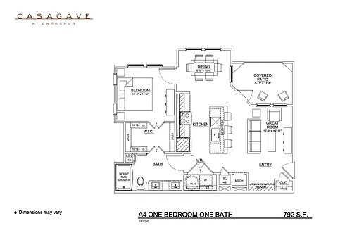 Floor plan A4